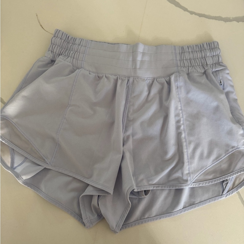 Lululemon Track That High Rise Lined Shorts 3”
